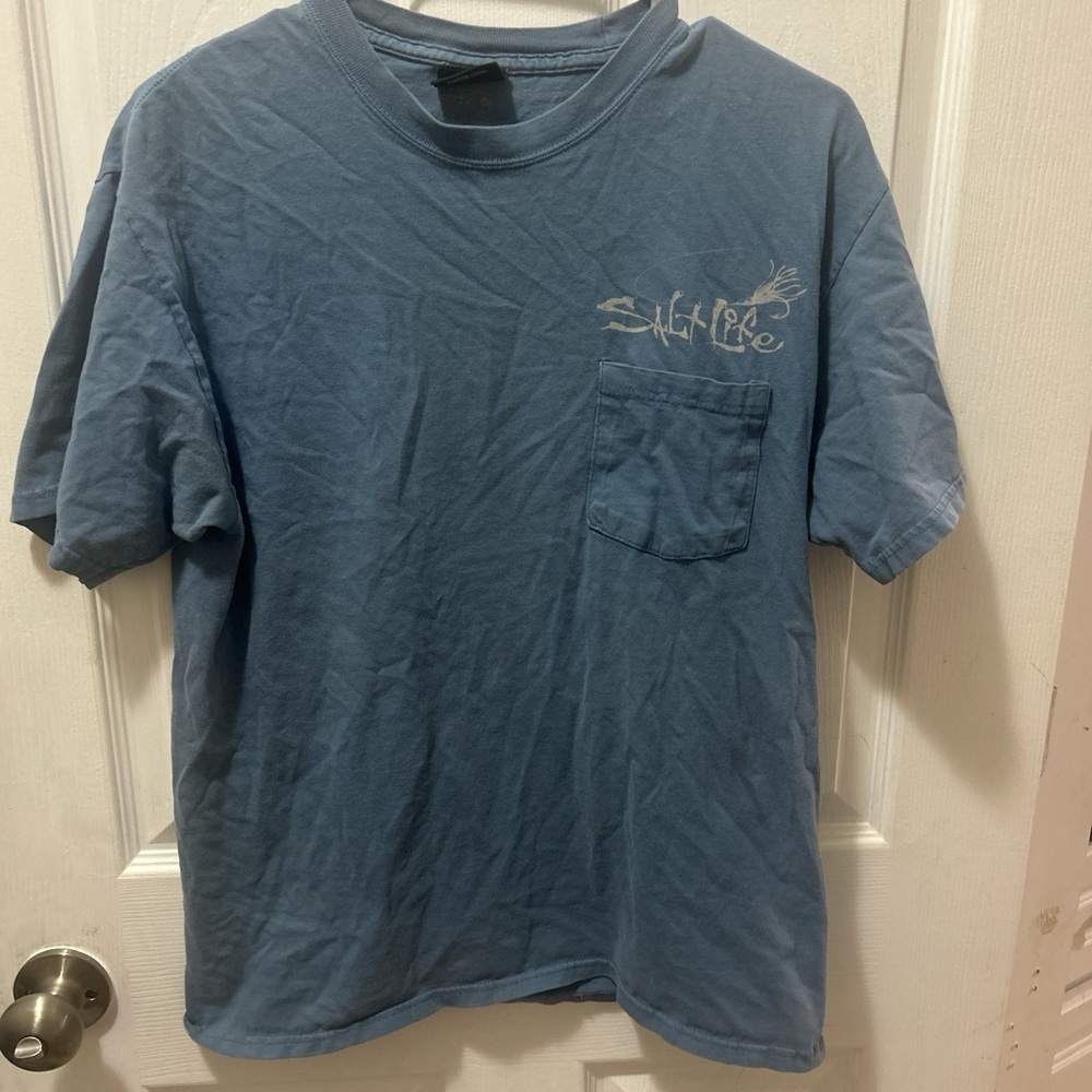 Salt Life Men's Ocean Blue Short Sleeve Tee